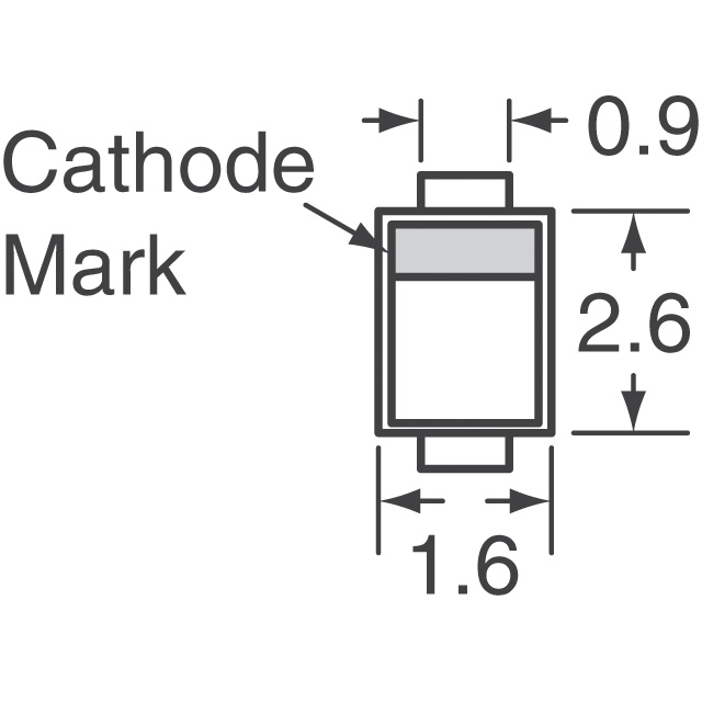 RB160M-40TR Rohm Semiconductor  Diodos - Rectificadores - Sencillos